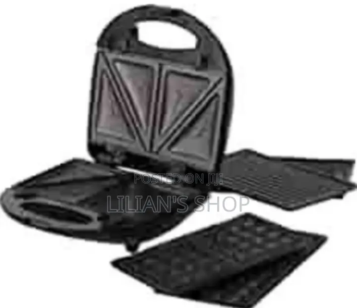 Hoffman Waffles Sandwich and Grill Pan 3 In1