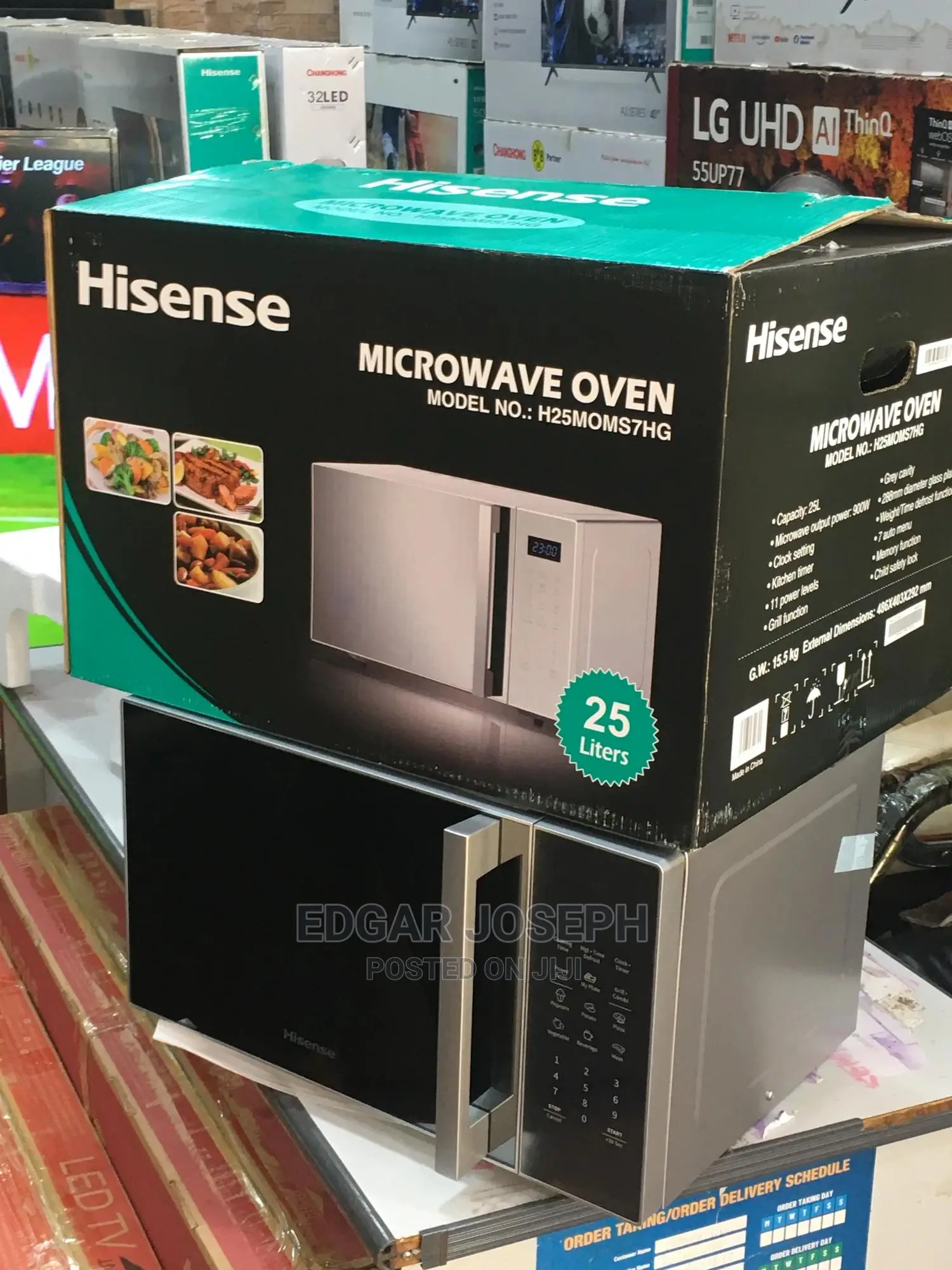 Microwave Brand New Hisense 25l