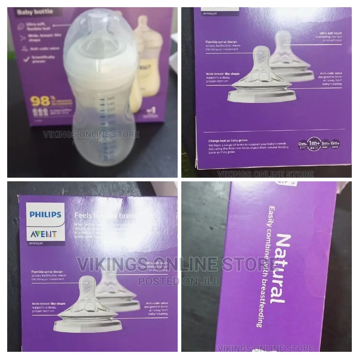 260ml AVENT Baby Feeding Bottle