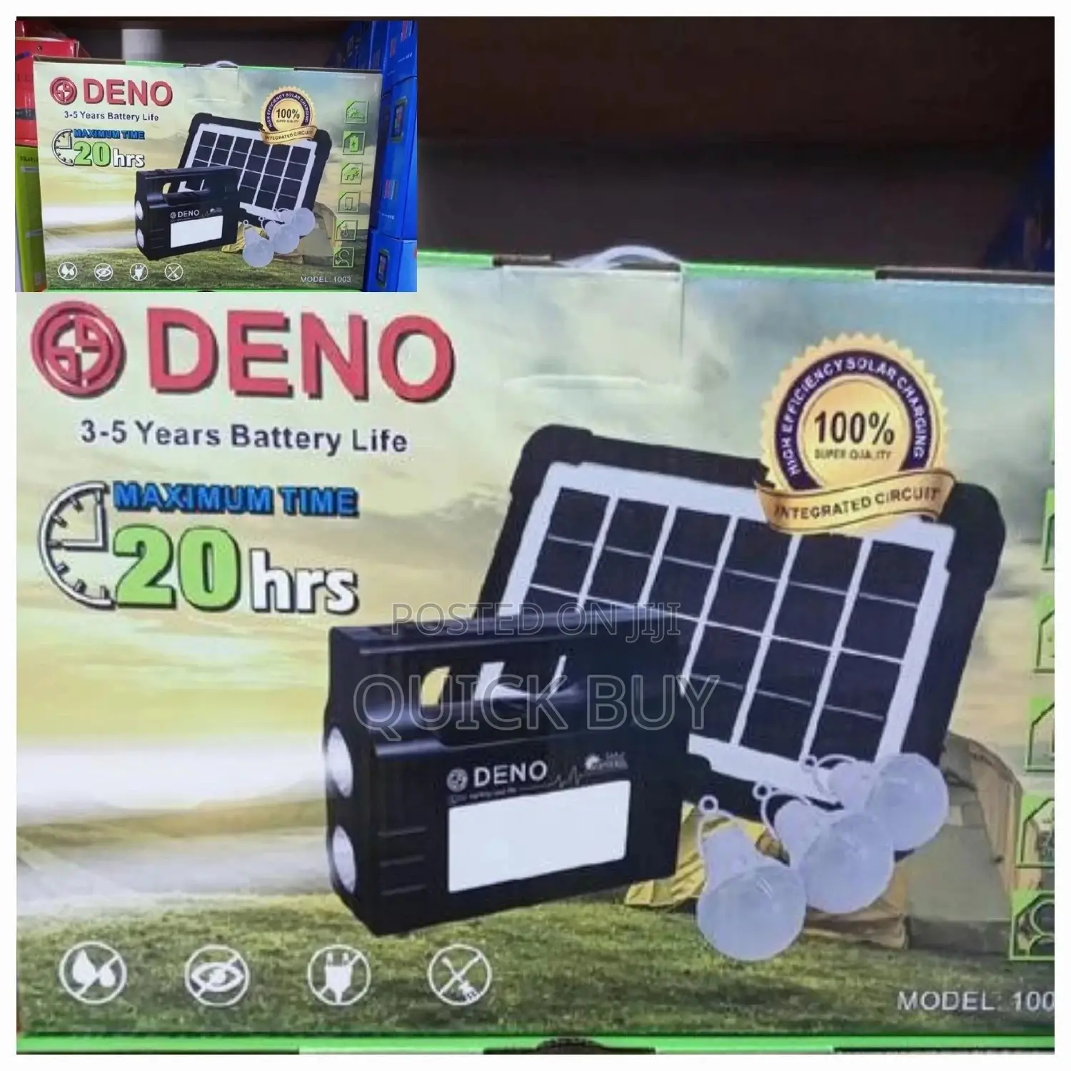 Multifunction Solar Lighting System and Power Bank
