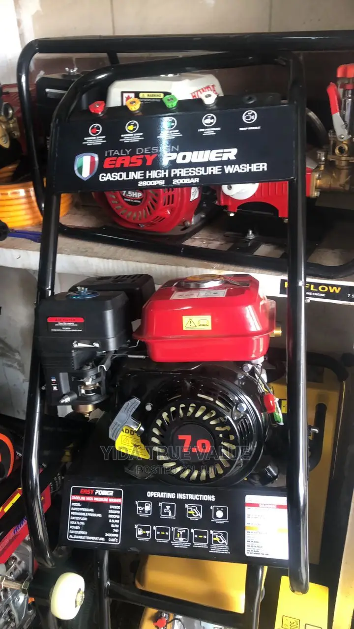 Gasoline Hiģh Pressure Washer Italy Brand