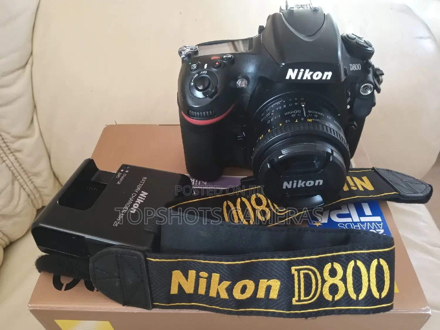Nikon D800 With 50mm Lens