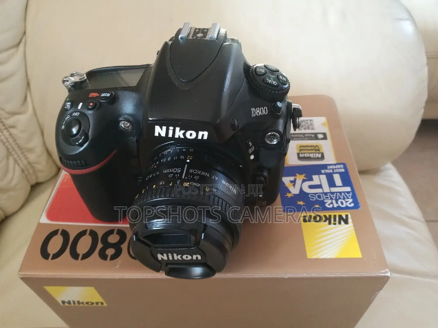 Nikon D800 With 50mm Lens
