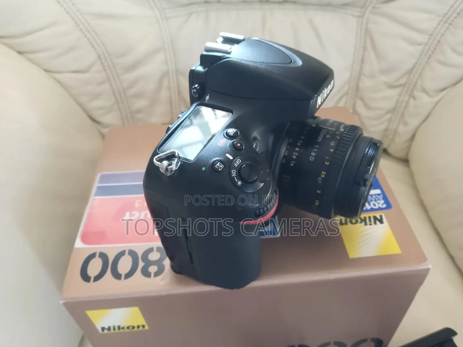 Nikon D800 With 50mm Lens