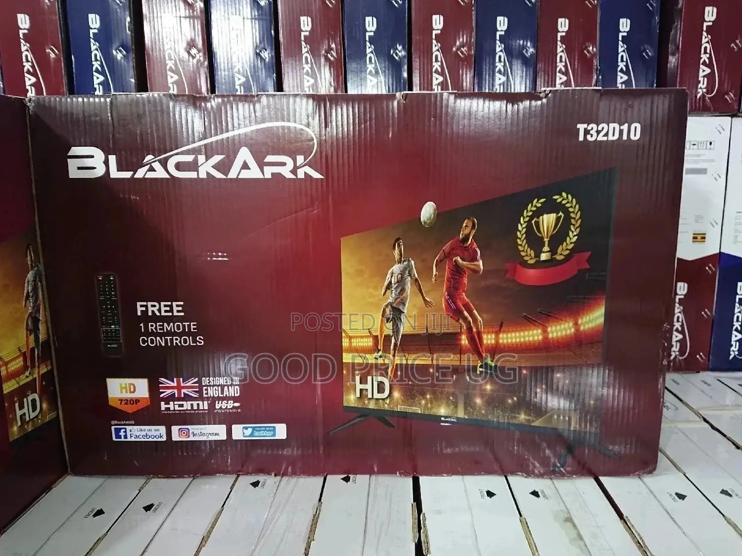 32 Black Ark Digital Free to Air TV With 1 Year Warranty.