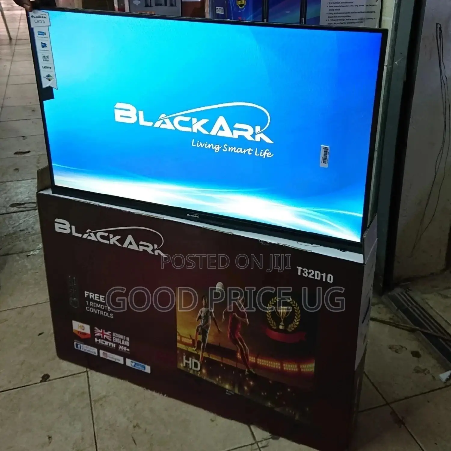 32 Black Ark Digital Free to Air TV With 1 Year Warranty.