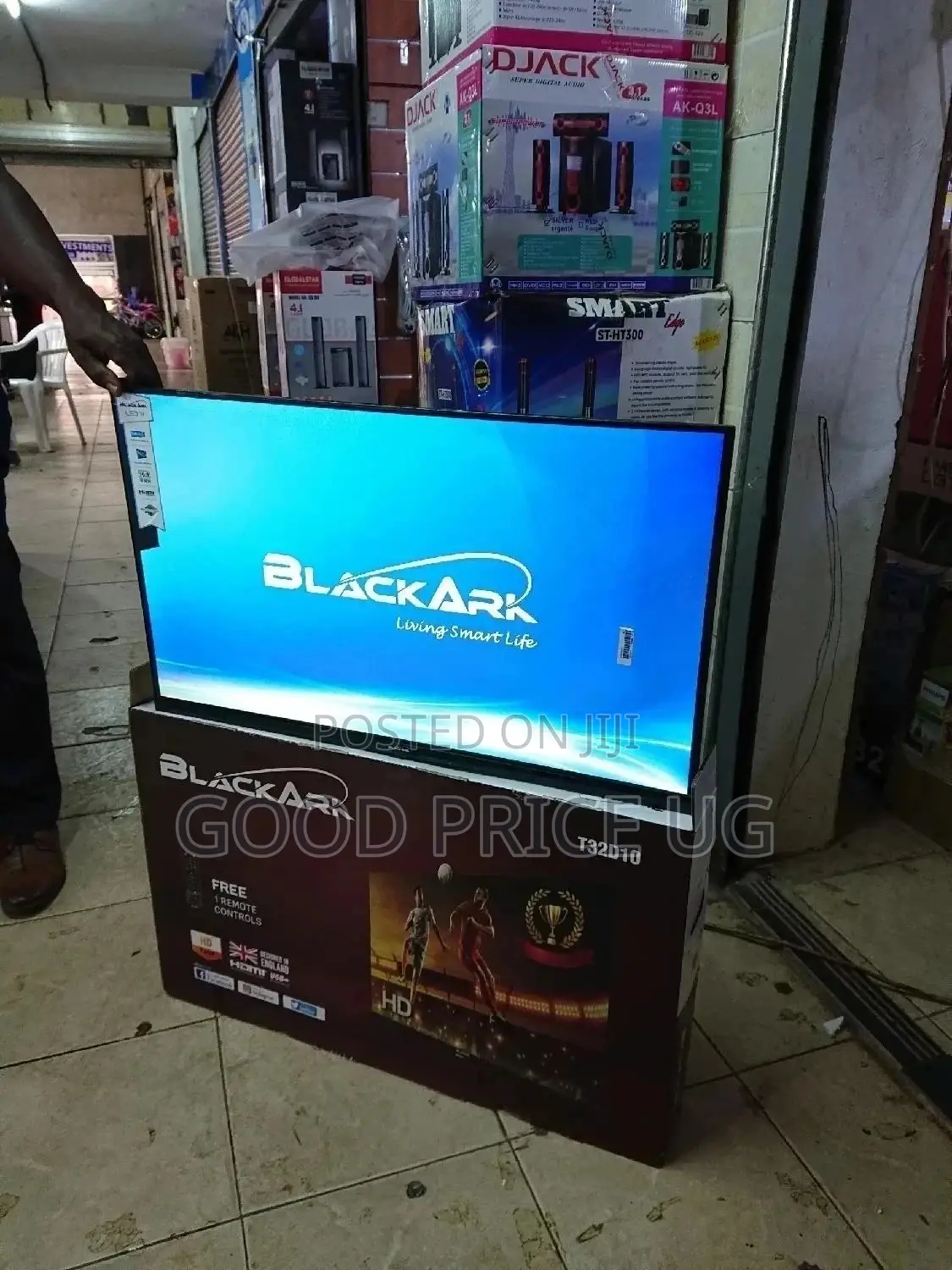 32 Black Ark Digital Free to Air TV With 1 Year Warranty.