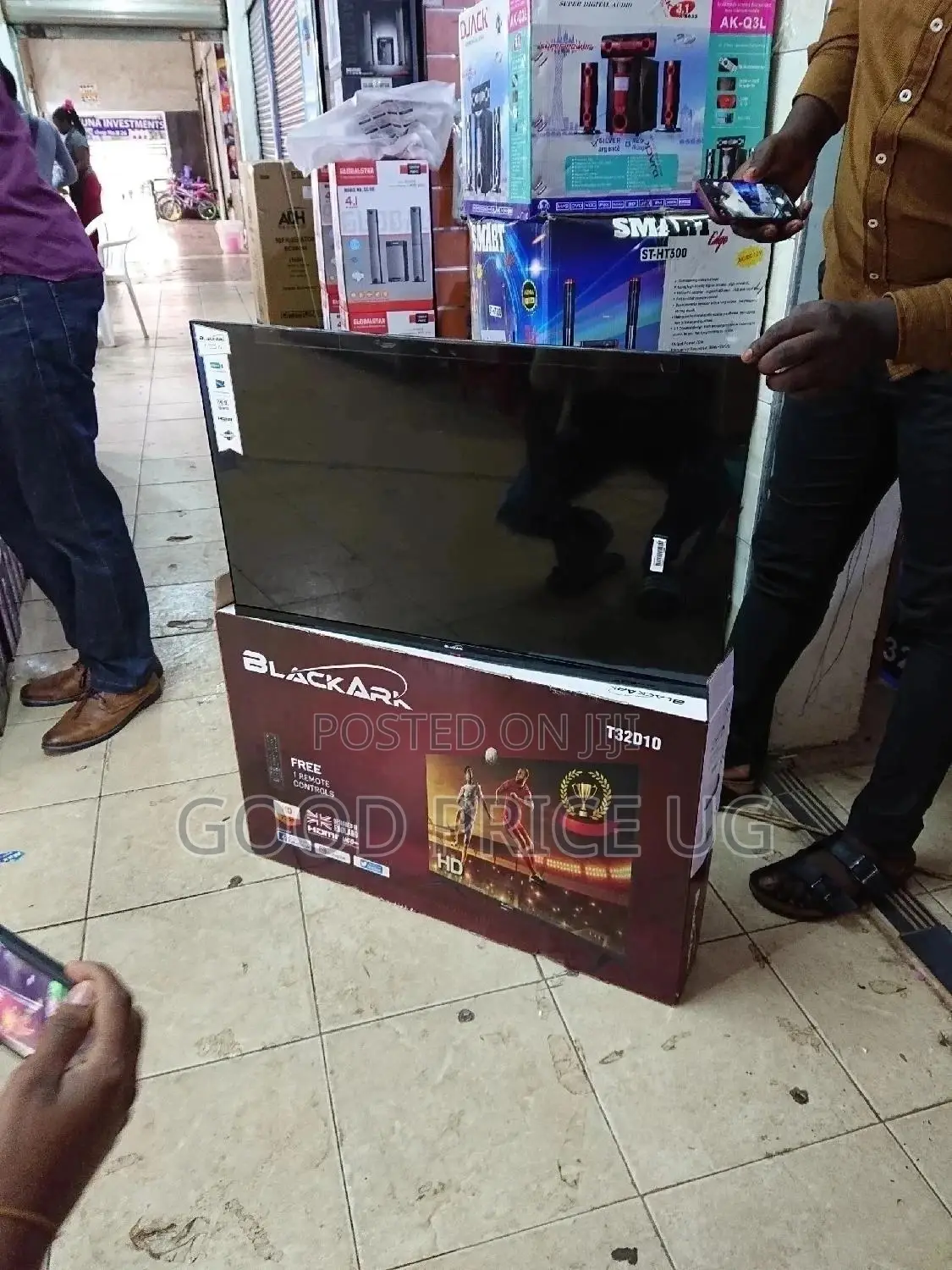 32 Black Ark Digital Free to Air TV With 1 Year Warranty.