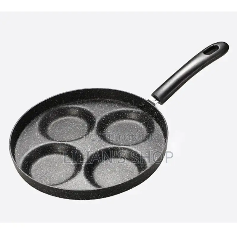 Circular 4 Dimples Nonsticky Frying Pan