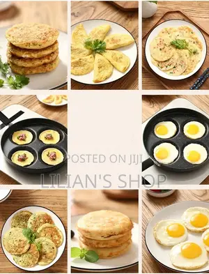 Circular 4 Dimples Nonsticky Frying Pan