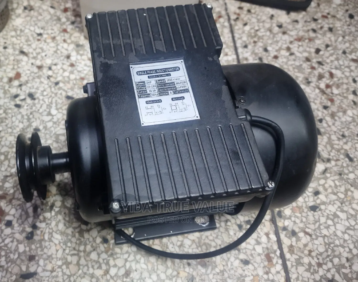 Motor 2 Hp Original Copper