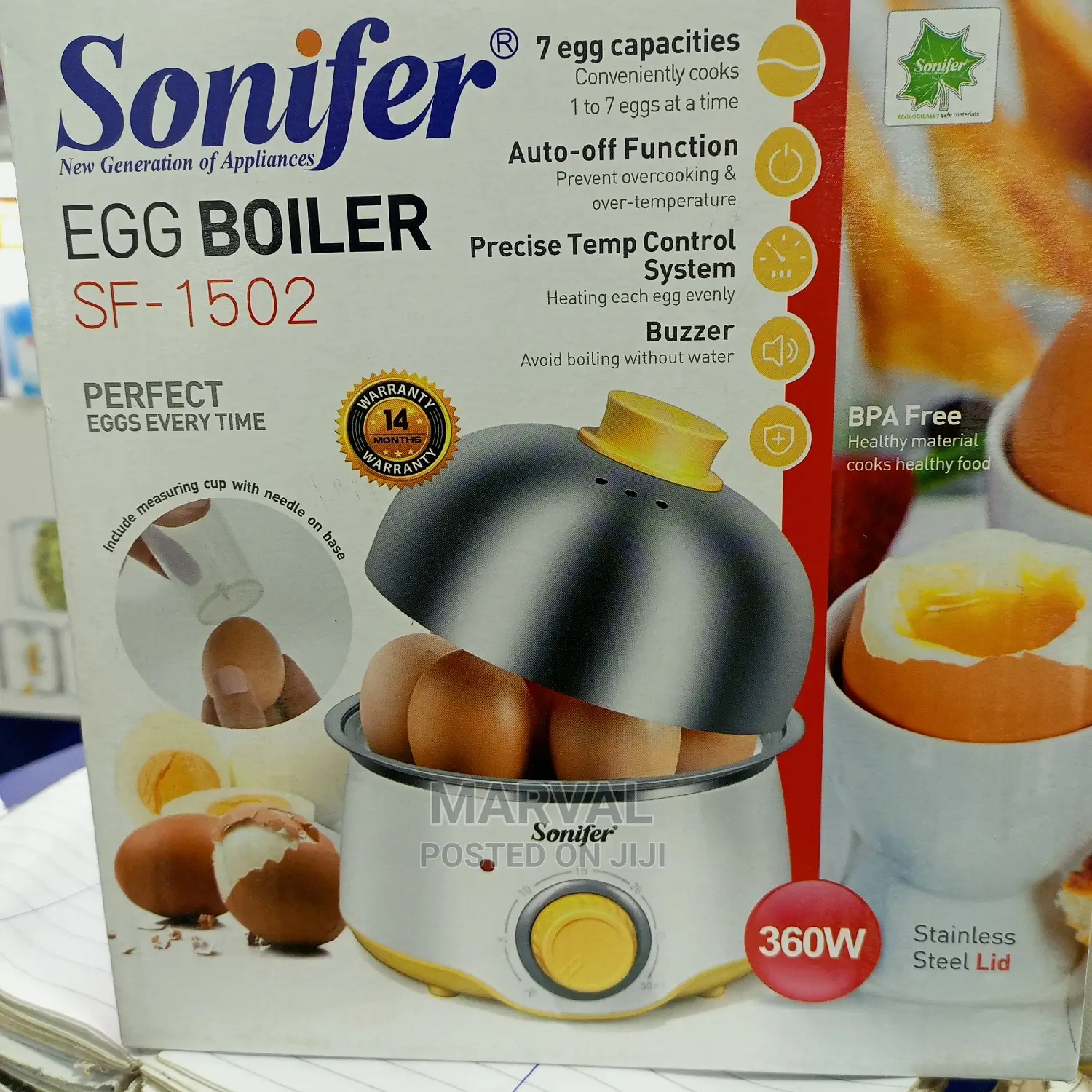 Sonifer Perfect Egg Boiler