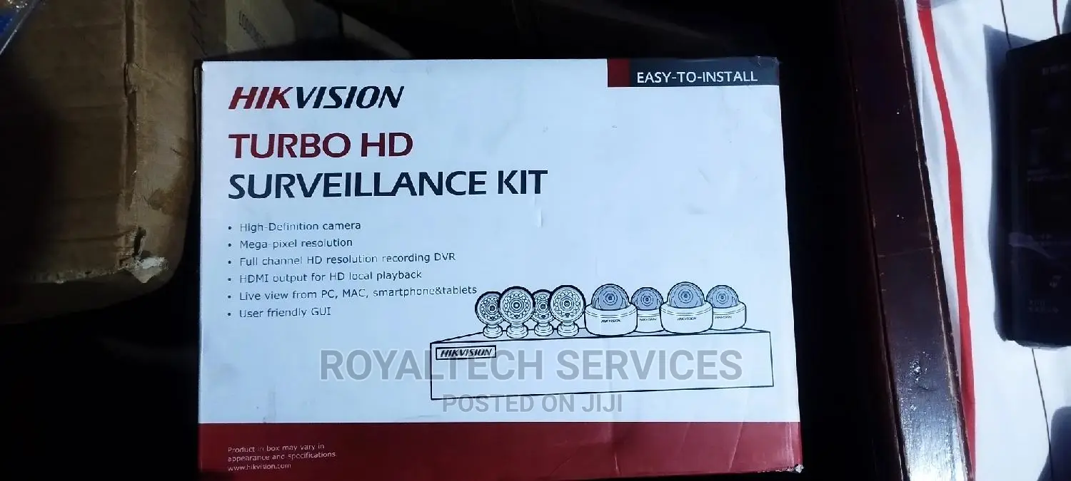 8 Channel CCTV Surveillance Kit
