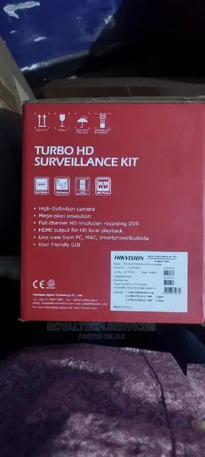 8 Channel CCTV Surveillance Kit
