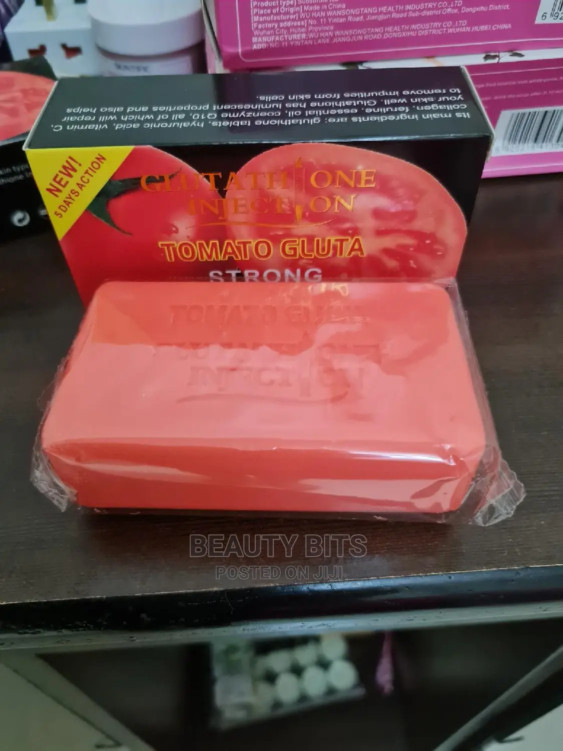 Tomato Gluta Whitening Soap