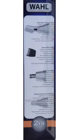 WAHL Triple Head Personal Nasal / Nose Trimmer , Ear Trimmer
