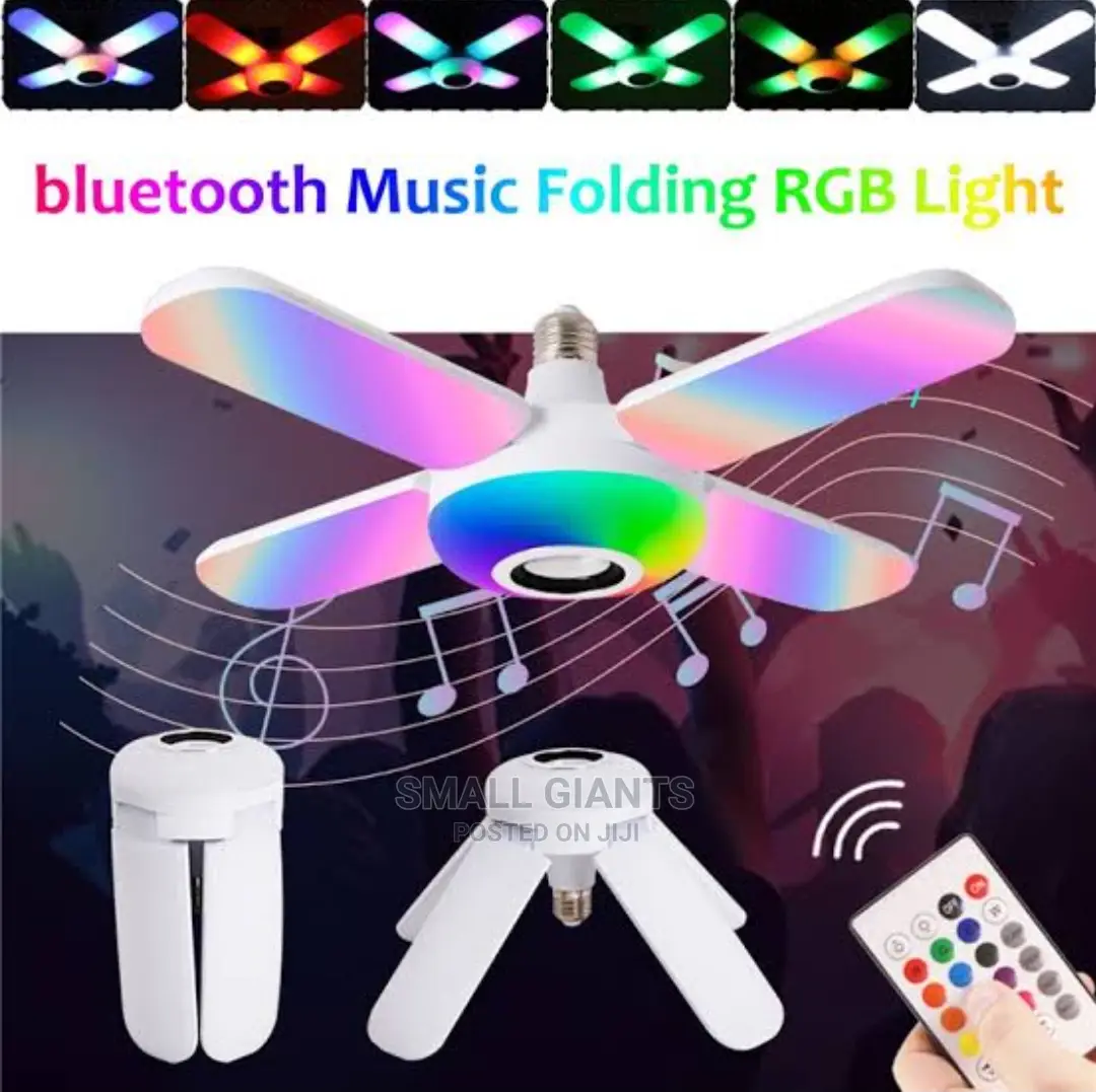 Led Light Bluetooth Music Speaker Lamp