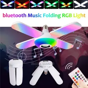 Led Light Bluetooth Music Speaker Lamp