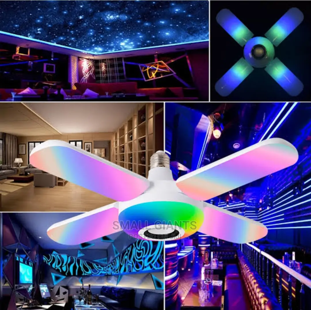 Led Light Bluetooth Music Speaker Lamp