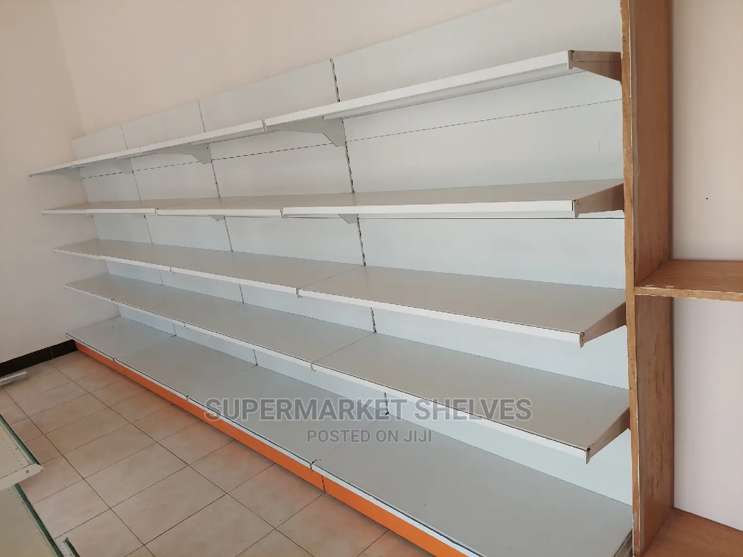 Supermarket Shelves Single Used on Sale at 