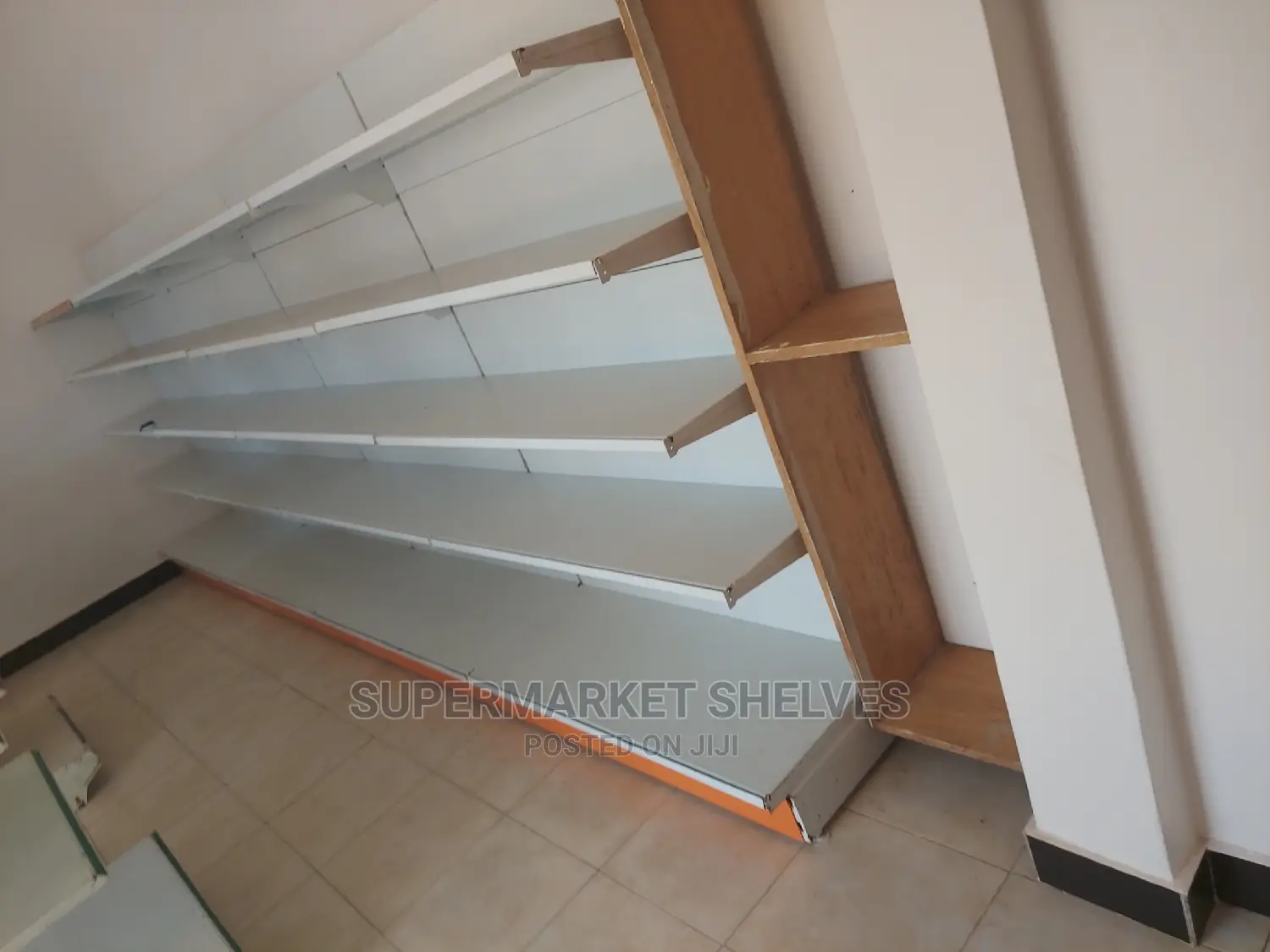 Supermarket Shelves Single Used on Sale at 