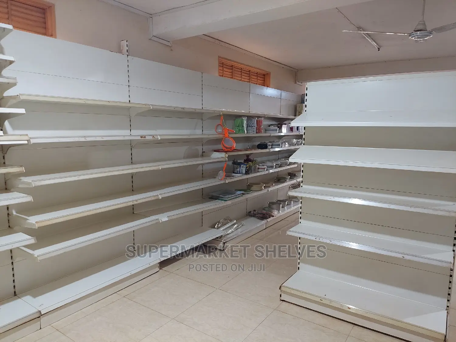Supermarket Shelves Double/Middle on Sale at 