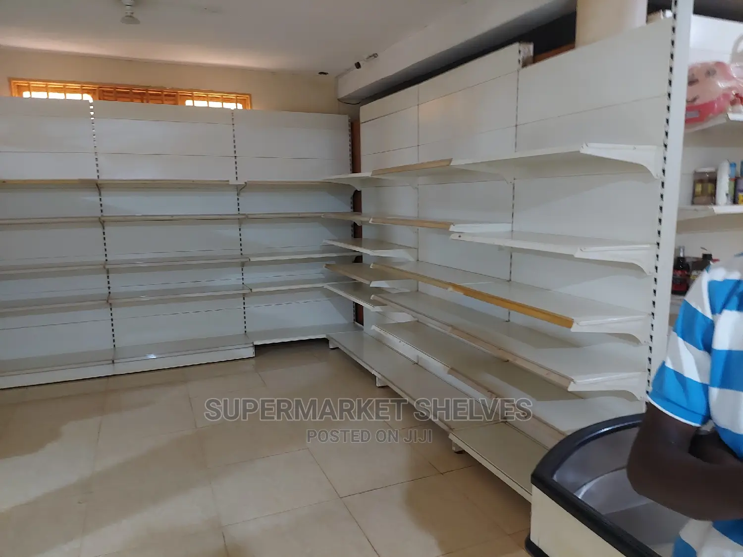 Supermarket Shelves Double/Middle on Sale at 