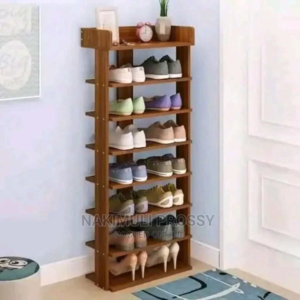 Portable Wooden Shoe Rack