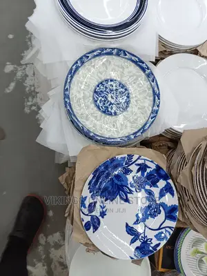 Good Quality Ceramic Plates (Dozen)