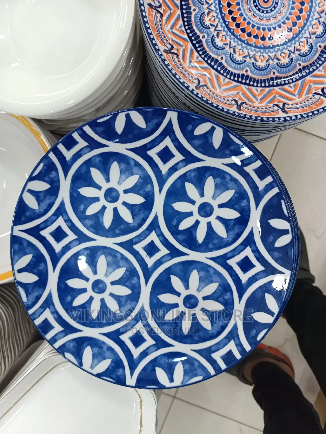 Good Quality Ceramic Plates (Dozen)