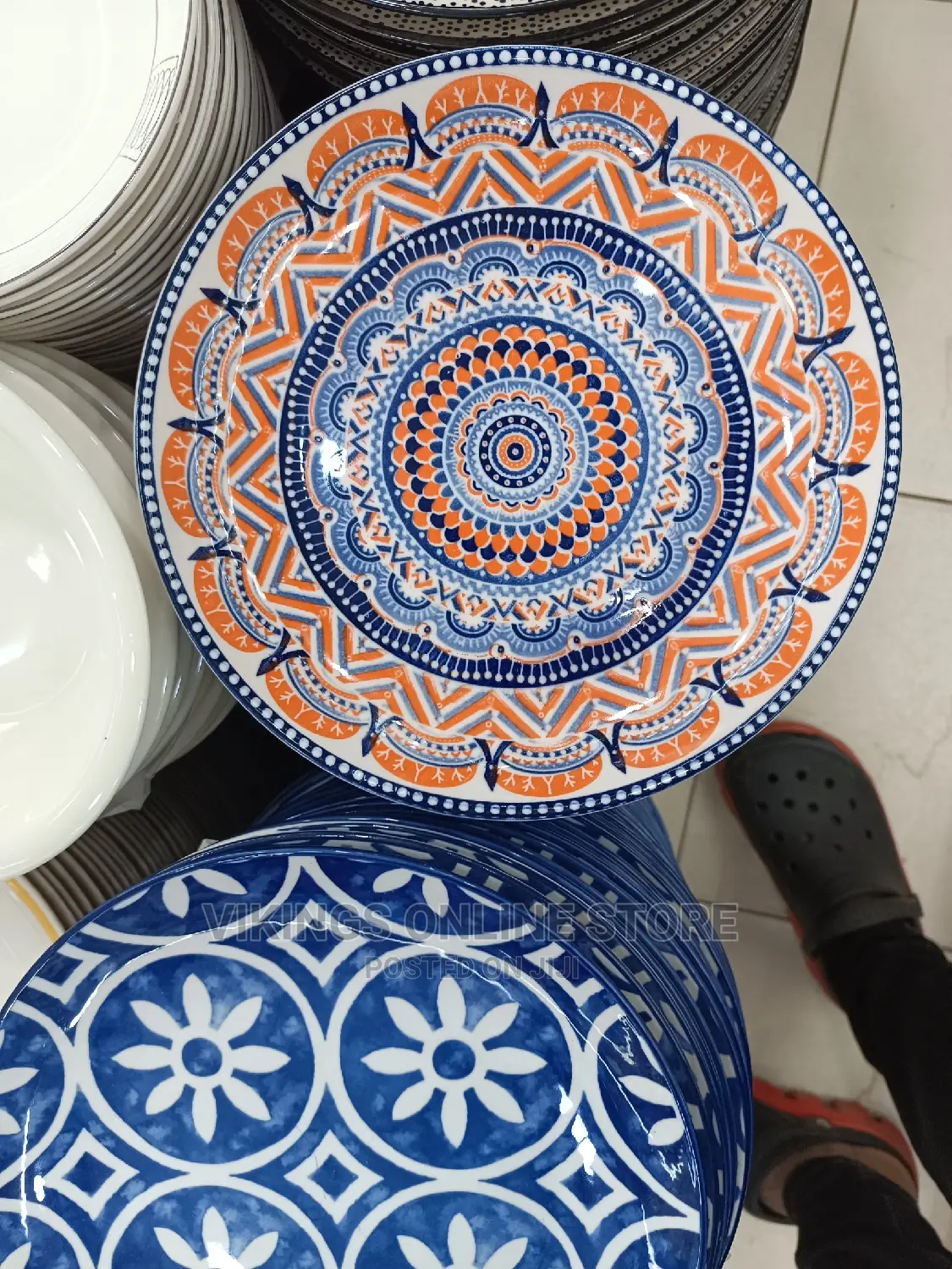 Good Quality Ceramic Plates (Dozen)
