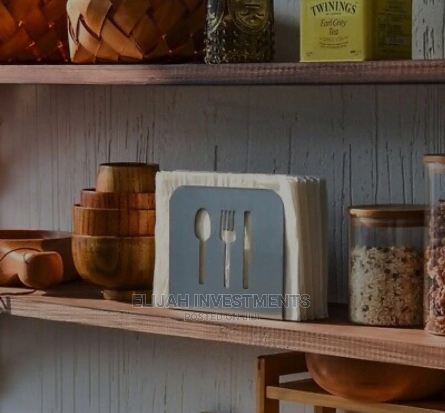 Stainless Steel Napkin Holder Rack