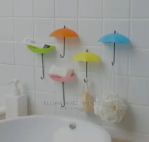 6pcs Self Sticking Umbrella Hooks