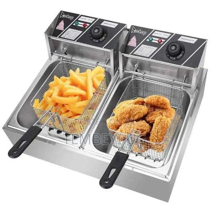 12L Commercial Deep Fryer 2 In 1