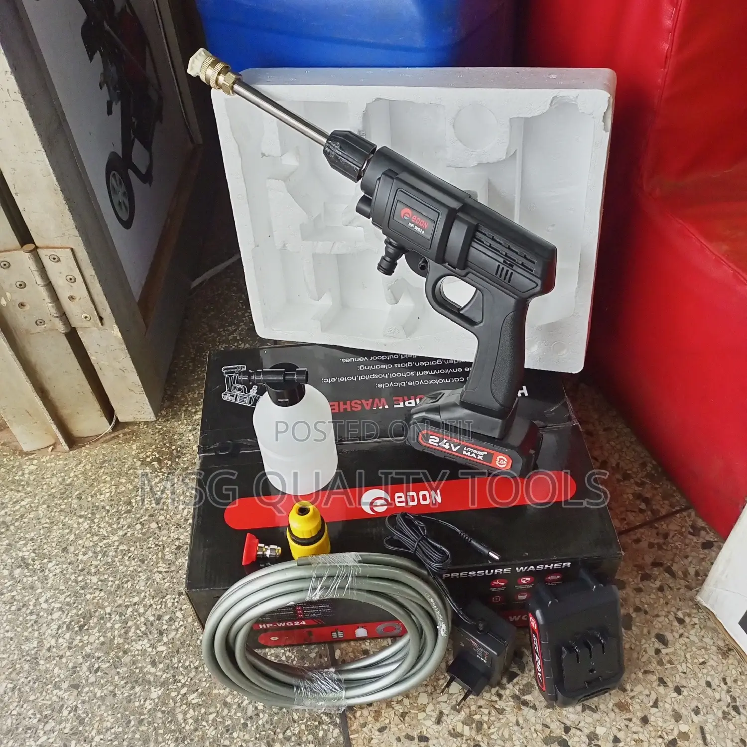 High Pressure Washer Rechargeable