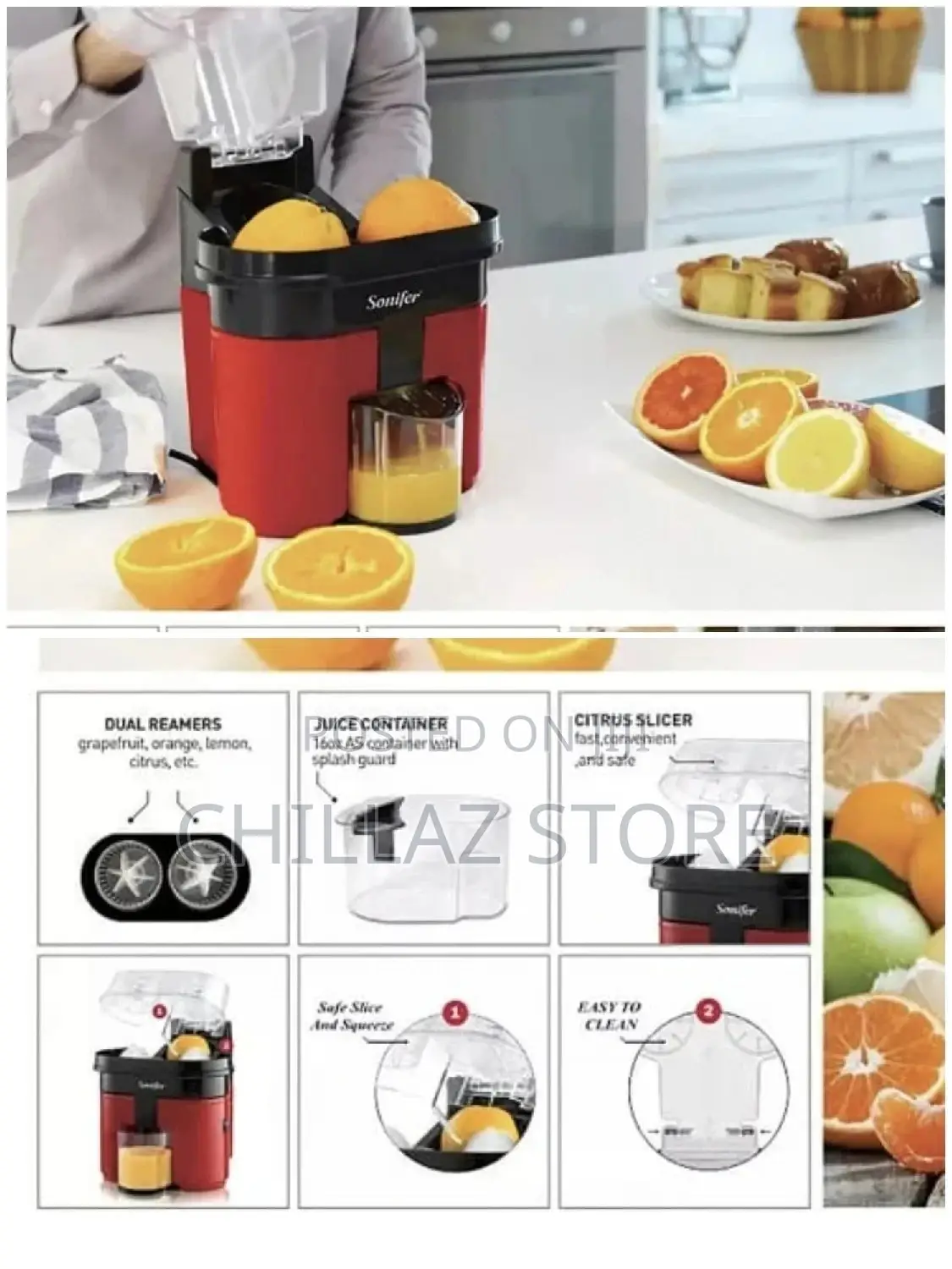 Electric Double Juicer