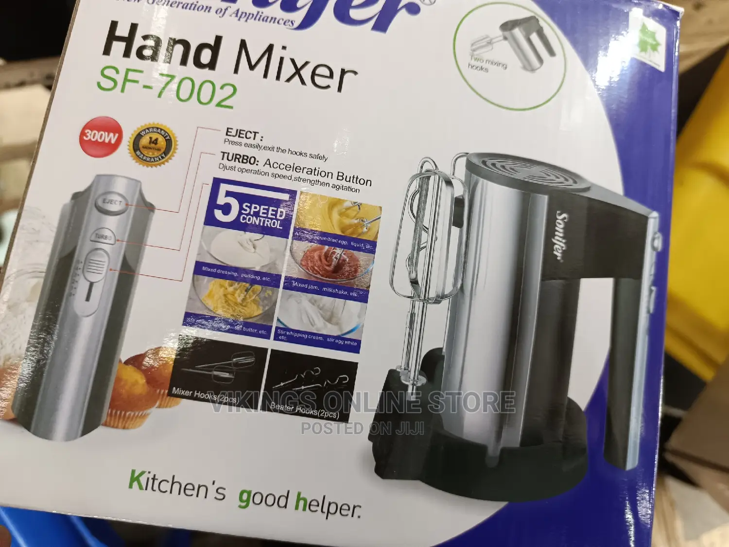 Sonifer Sf7002 Electric Hand Mixer.