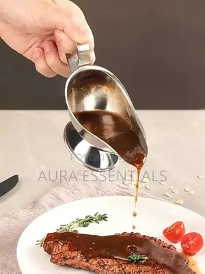 Metallic Sauce Boat