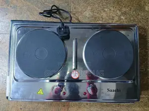 Saachi Double Hot Plate /Cooker With Adjustable Thermostat