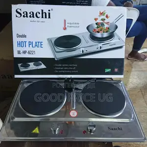 Saachi Double Hot Plate /Cooker With Adjustable Thermostat
