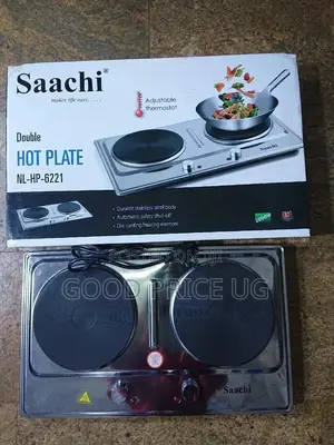 Saachi Double Hot Plate /Cooker With Adjustable Thermostat