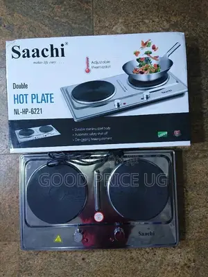 Saachi Double Hot Plate /Cooker With Adjustable Thermostat