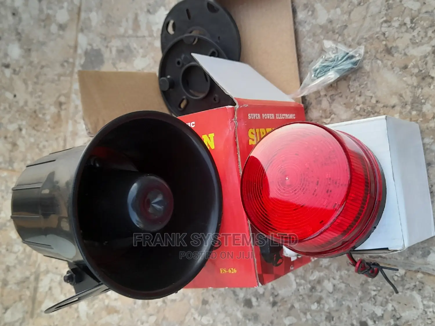 Strobe Lights and Siren
