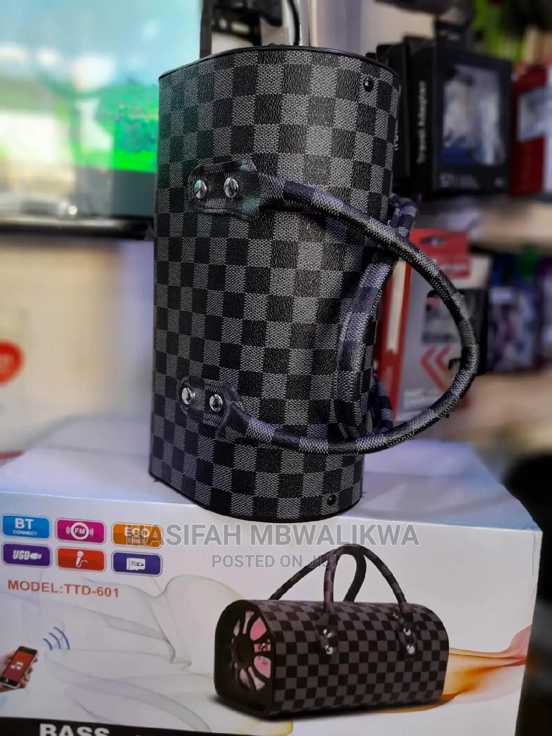 Bluetooth Portable Karaoke Speaker-Black