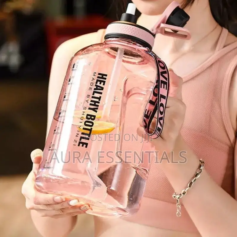 Large Water Bottle-Leak Proof Sports Fitness Gym