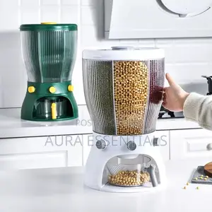 Multifunction Cereal Storage Rotating Barrel