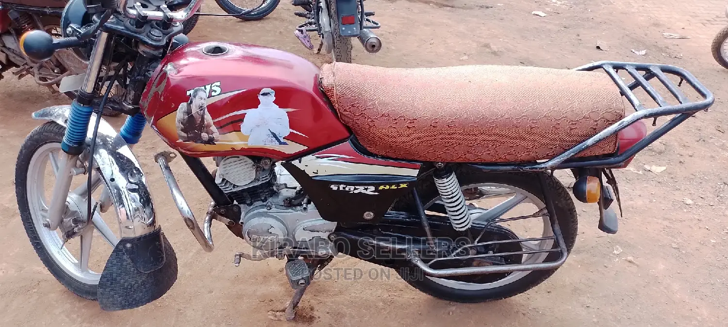 TVS HLX Plus ES 2018 Red