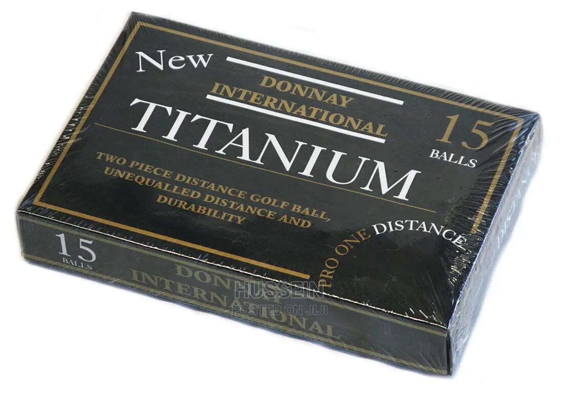 Golf Balls 15 DONNAY INTERNATIONAL Titanium Pro One
