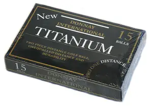 Golf Balls 15 DONNAY INTERNATIONAL Titanium Pro One