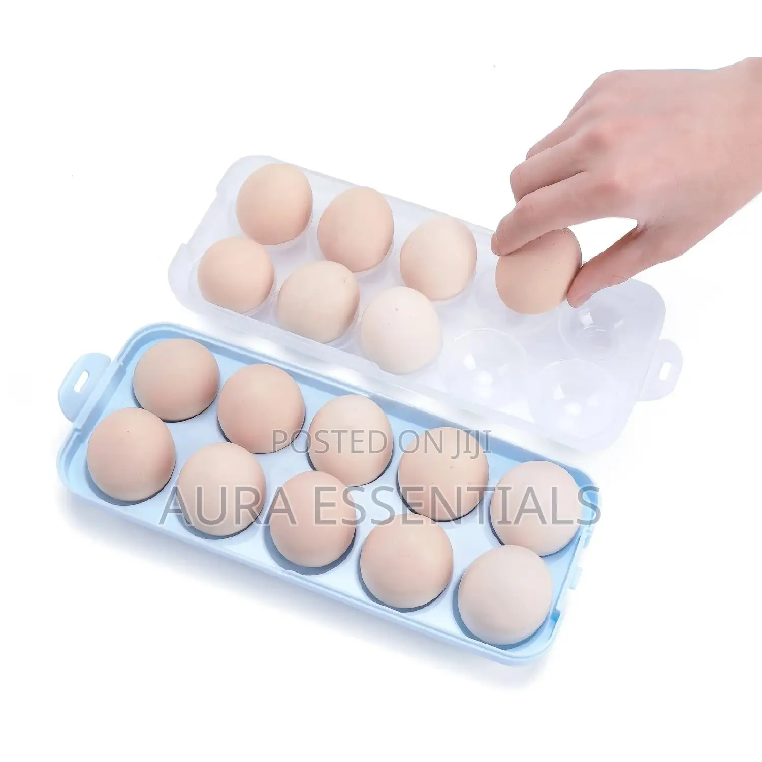 Refrigerator Eggs Storage Container With Lid Plastic